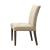 Anacortes Rustic Fabric/Wood Dining Chair