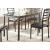 Flannery Rectangular Faux Marble/Metal Dining Table
