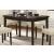 Ahmet Modern Rectangular Wood Veneer Dining Table