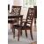 Creswell Leg Classic Vinyl/Wood Dining Arm Chair