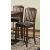 Dickens Transitional Vinyl/Wood Counter Dining Chair