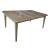 Geranium Transitional Rectangular Wood Extendable Dining Table