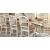Hollyhock Rustic Rectangle Wood/Wood Veneer Extendable Dining Table