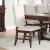 Yates Country Fabric/Wood Dining Chair