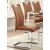 Watt Contemporary Fabric/Chrome Dining Chair