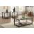 Rumi Wood Occasional Table Set (Coffee Table + 2 End Tables)