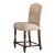 Benwick Classic Fabric/Wood Counter Dining Chair