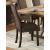 Compson Transitional Fabric/Wood Dining Chair
