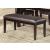 Festus Modern Vinyl/Wood Dining Bench