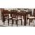 Santos Classic Rectangular Wood Extendable Dining Table