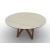 Cartesio Wood/Ceramic Round Dining Table