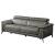 Hendrix Thick Top Grain Leather Match Recliner Living Room Set