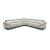 Hendrix Thick Top Grain Leather Match Reclining Sectional