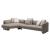 HF5516 Fabric Sectional Sofa