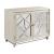 Hidden Treasures Mirror/Wood 2-Door Accent Cabinet