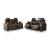 High Impact Leather/PVC Power Reclining Living Room Set