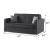 Hilside Upholstered Pull-Out Queen Size Storage Sleeper