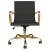 Hairs Leatherette Office Chair