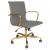 Hairs Leatherette Office Chair