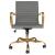 Hairs Leatherette Office Chair