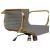 Hairs Leatherette Office Chair