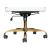 Hairs Leatherette Office Chair