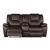 Hong Kong Faux Leather Power Reclining Loveseat