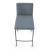 Aida Fabric/Metal Customizable Counter Stool