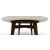 Abrey Wood/Ceramic Round Dining Table