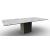 Yoroi W98.4-inch Ceramic/Metal/Wood Customizable Rectangular Dining Table