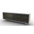 Universal Ceramic/Wood Customizable Sideboard w/4 Glass Doors & Metal Frame