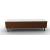 Universal Ceramic/Wood Customizable TV Stand w/2 Doors & Drop-Down Door & Wooden Feet