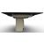 Twins Metal/Ceramic Rectangular Extendable Dining Table