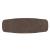 Yoroi Metal/Ceramic/Veneer Rectangular Extendable Dining Table w/Rounded Corners