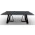 Sunshine W78.7-inch Ceramic/Metal Customizable Rectangular Dining Table