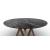 Cartesio Wood/Ceramic Round Dining Table