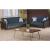 Hudson Fabric/Leatherette Storage Sleeper Living Room Set