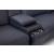 Hudson Leather L-Shape Sectional Sofa w/2 Power Recliners & Power Headrests