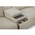 Hudson Leather L-Shape Sectional Sofa w/2 Power Recliners & Power Headrests