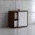 Standard Office Tambour Cabinet w/Shelves & Lockable Door