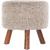 Ida Wool Accent Stool