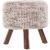 Ida Wool Accent Stool