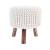 Ida Cotton Accent Stool
