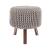 Ida Cotton Accent Stool