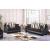 Illinois Microfiber Fabric/Vinyl Storage Sofabed