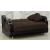 Illinois Microfiber/Vinyl Storage Loveseat