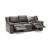 Prudenza Leather Sofa with 2 Electric Recliners