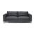 Sollievo Fabric/Leather Reclining Living Room Set w/Metal Legs