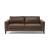 Sollievo Fabric/Leather Sofa w/ Wood Legs