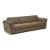 Solare Fabric/Leather 3 Seater Sofa